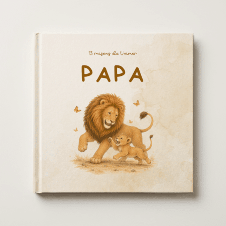 Livre 13 raisons de t’aimer Papa Lion