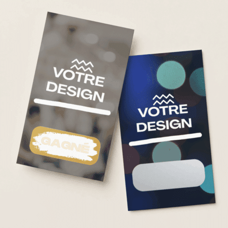 Tickets à gratter sur mesure